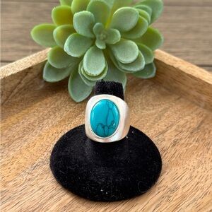 Silver Turquoise Ring